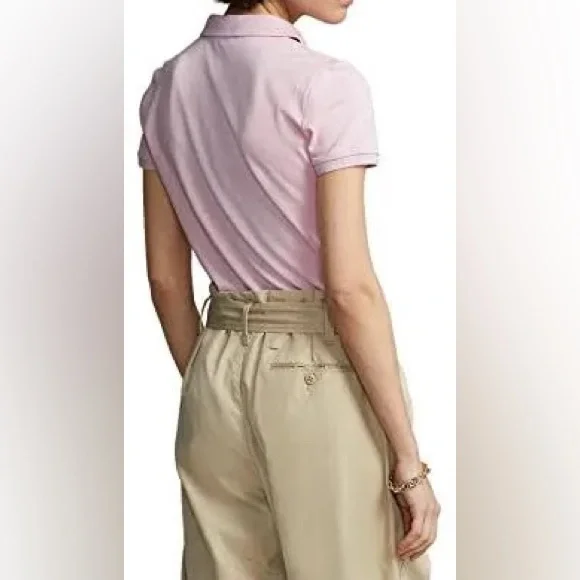 Polo Ralph Lauren Black The Skinny Polo Shirt Size L EUC - Picture 8 of 8